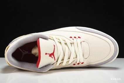 Retro “Muslin”DH7139-100 Air Jordan 3 1204